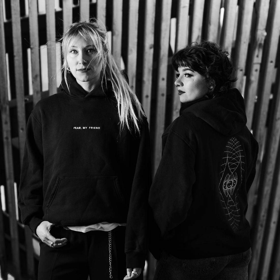 Fear, My Friend &mdash; hoodie and back print