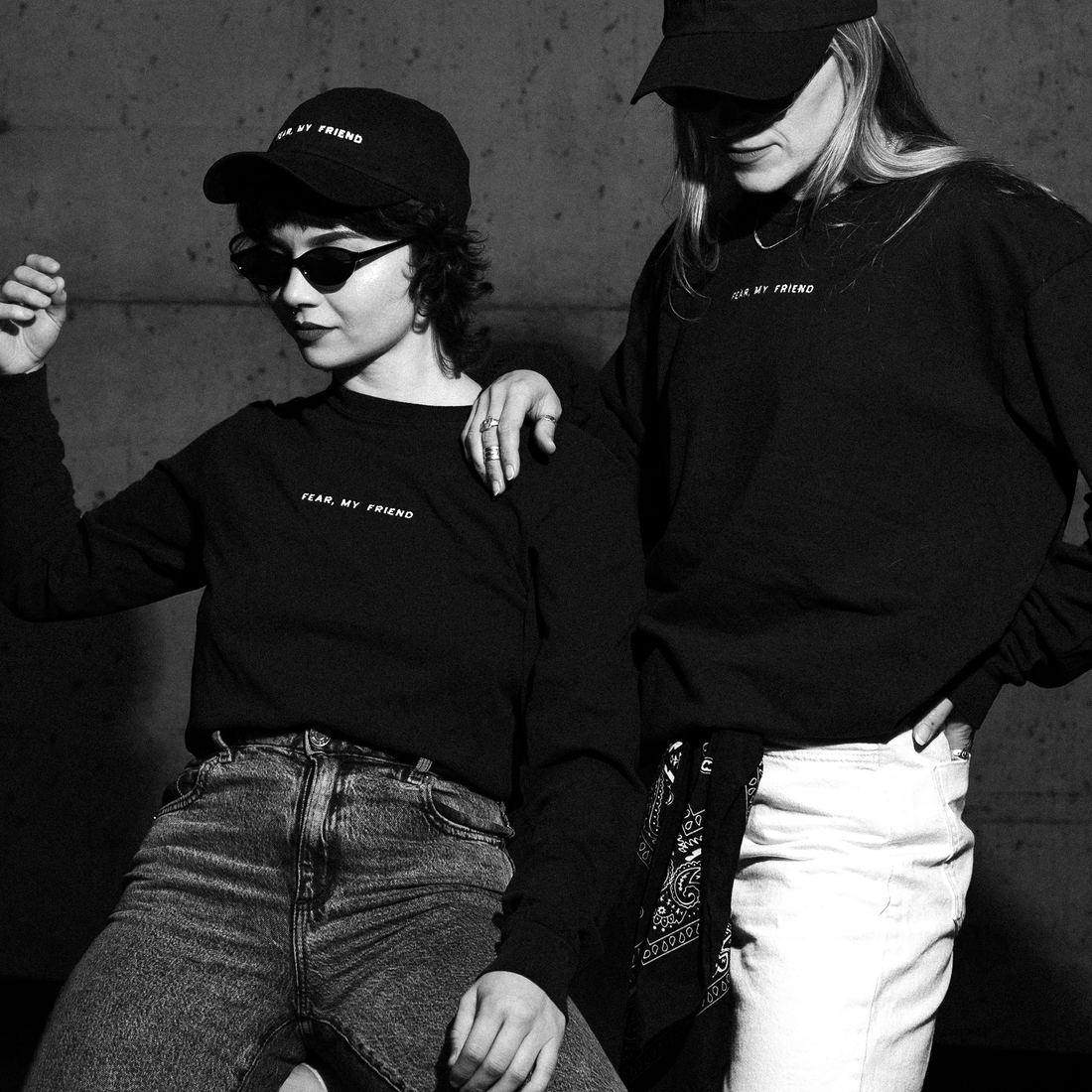 Fear, My Friend &mdash; hats and crewnecks