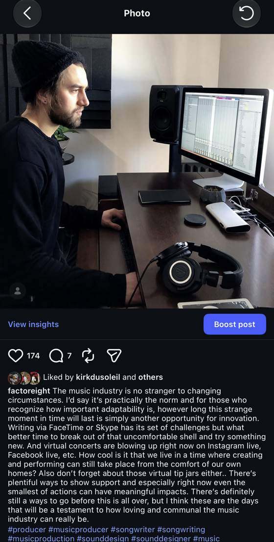Surviving screenshot of a deleted post