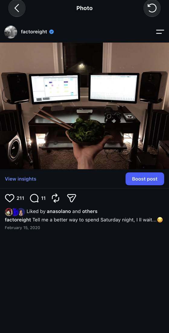 Surviving screenshot of a deleted post